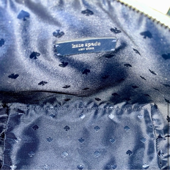Kate Spade glitter/sparkly navy mini crossbody, EUC - Picture 5 of 6